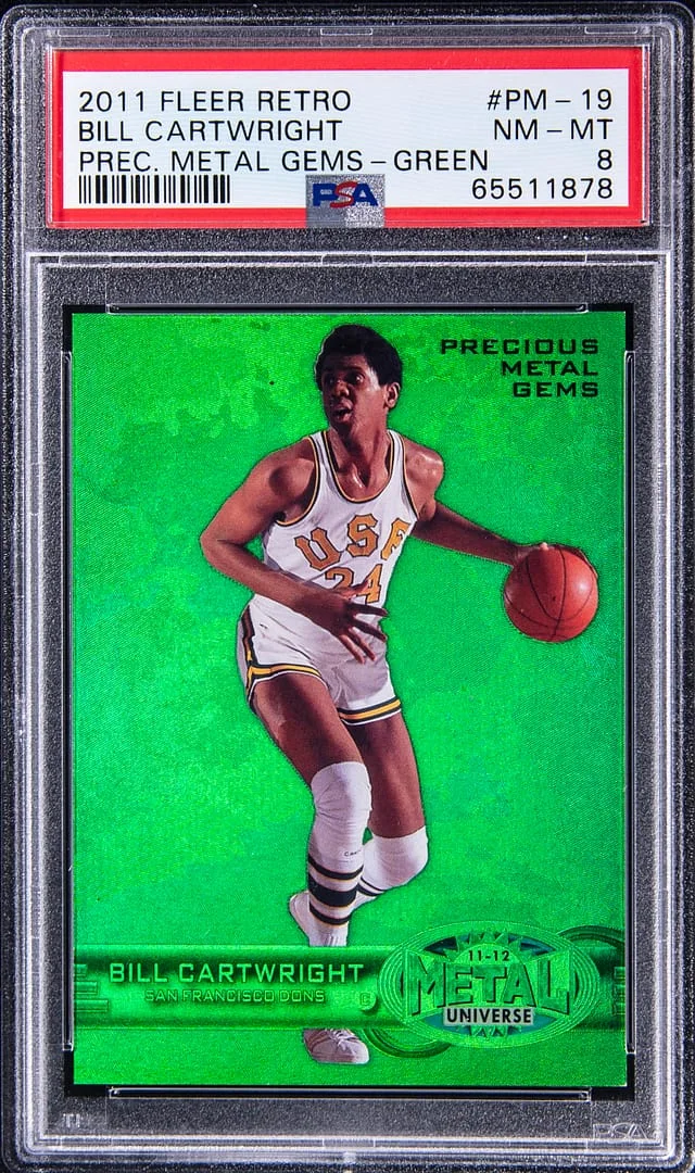2011-12 Fleer Retro Bill Cartwright Precious Metal Gems (PMG) Green #PM-19 card image