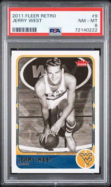 2011-12 Fleer Retro Jerry West #9 card image