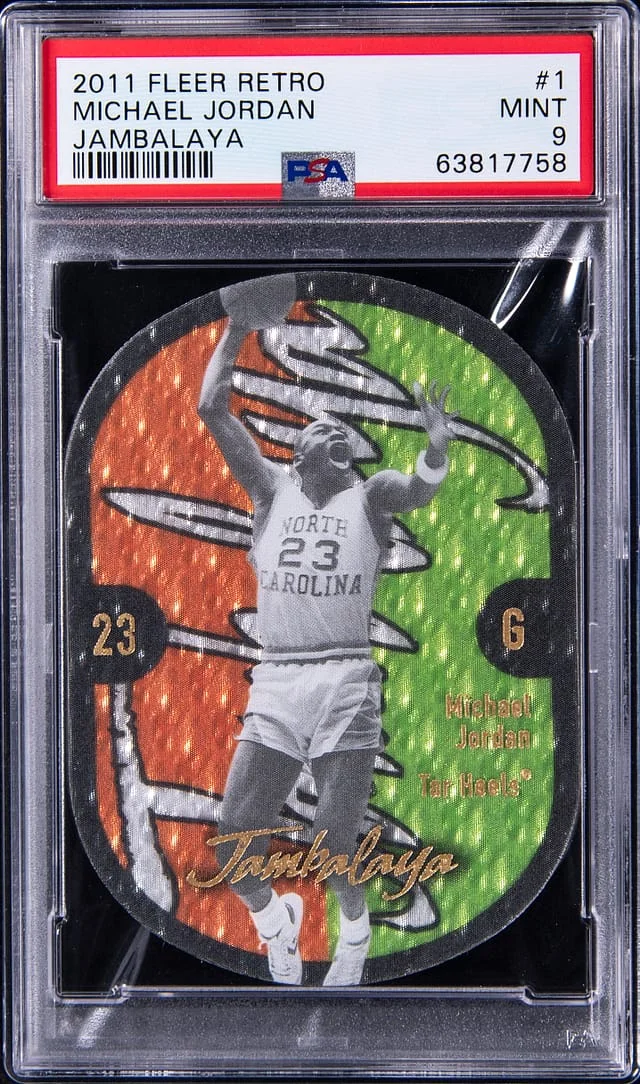 2011-12 Fleer Retro Michael Jordan Jambalaya #1 card image