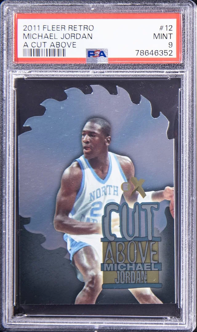 2011-12 Fleer Retro Michael Jordan A Cut Above #12 card image