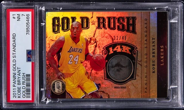 2011-12 Panini Gold Standard Kobe Bryant Gold Rush #1 card image