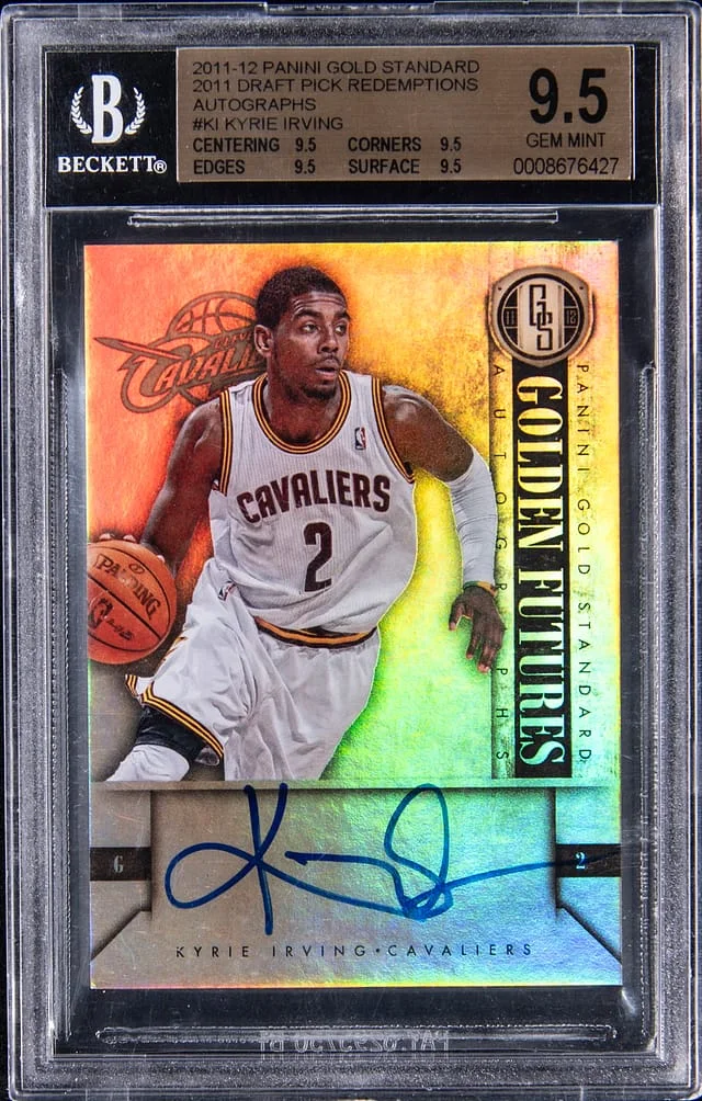 2011-12 Panini Gold Standard Kyrie Irving Draft Picks Redemption Autographs #KI card image