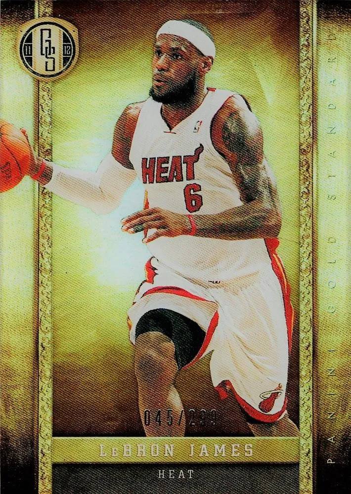2011-12 Panini Gold Standard Lebron James #12 card image