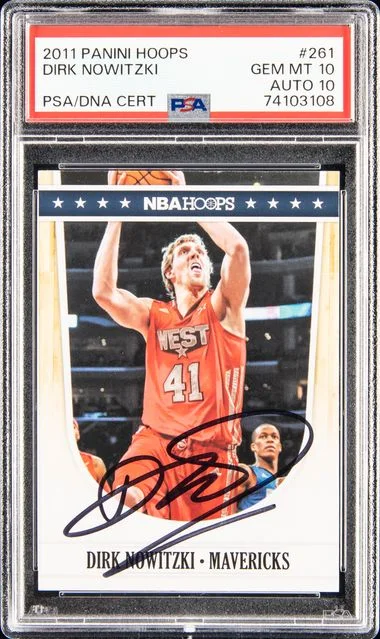 2011-12 Panini Hoops Dirk Nowitzki #261 card image