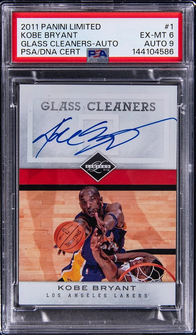 2011-12 Panini Kobe Bryant Limited Monikers Materials #1 card image