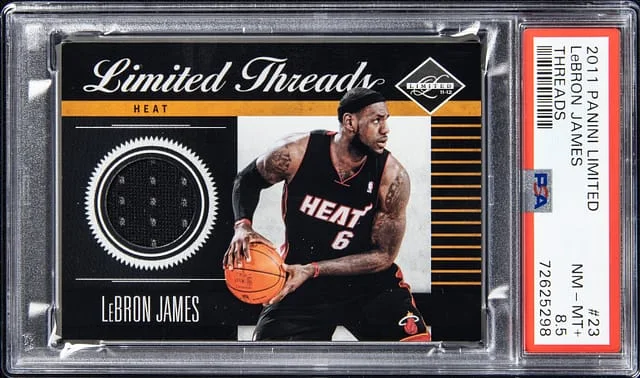2011-12 Panini LeBron James Limited Threads #23 card image