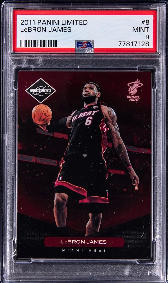 2011-12 Panini LeBron James Limited #8 card image