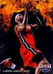 2011-12 Panini Past & Present Lebron James Fireworks #2 card image