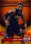 2011-12 Panini Past & Present Lebron James Changing Times #25 card image