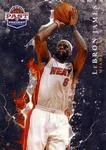 2011-12 Panini Past & Present Lebron James Raining 3's #9 card image