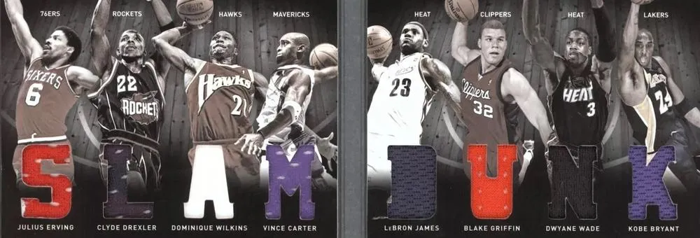 2011-12 Panini Preferred Lebron James Slam Dunk Memorabilia #3 card image