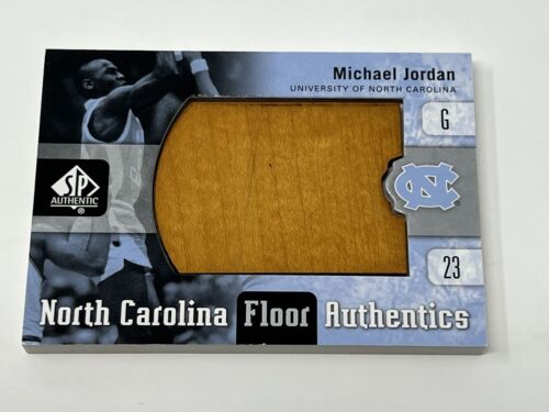 2011-12 SP Authentic Michael Jordan North Carolina Floor #UNC-MJ card image