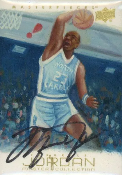 2011-12 Upper Deck Michael Jordan Master Collection Michael Jordan Masterpieces #MJM-5 card image