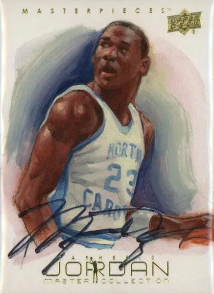 2011-12 Upper Deck Michael Jordan Master Collection Michael Jordan Masterpieces #MJM-6 card image