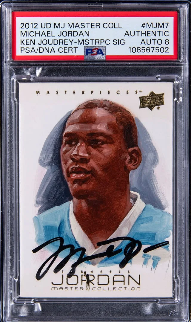 2011-12 Upper Deck Michael Jordan MJ Master Collection Ken Joudrey Masterpieces Signatures #MJM-7 card image