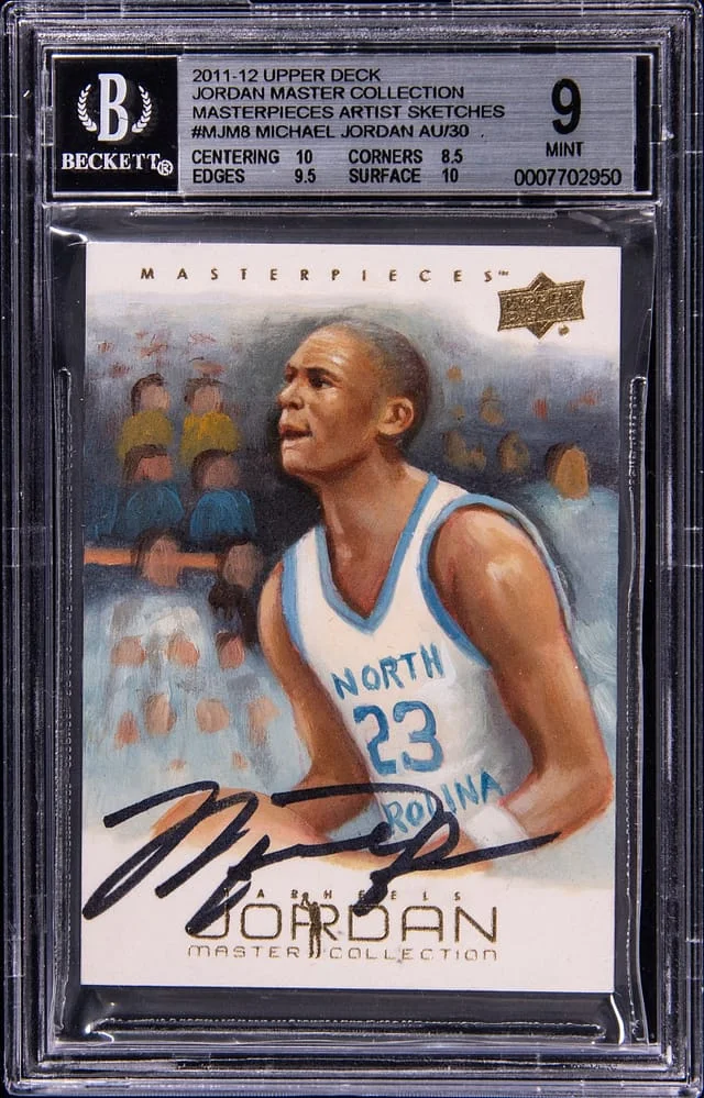 2011-12 Upper Deck Michael Jordan Jordan Master Collection Masterpieces Artist Sketches #MJM-8 card image