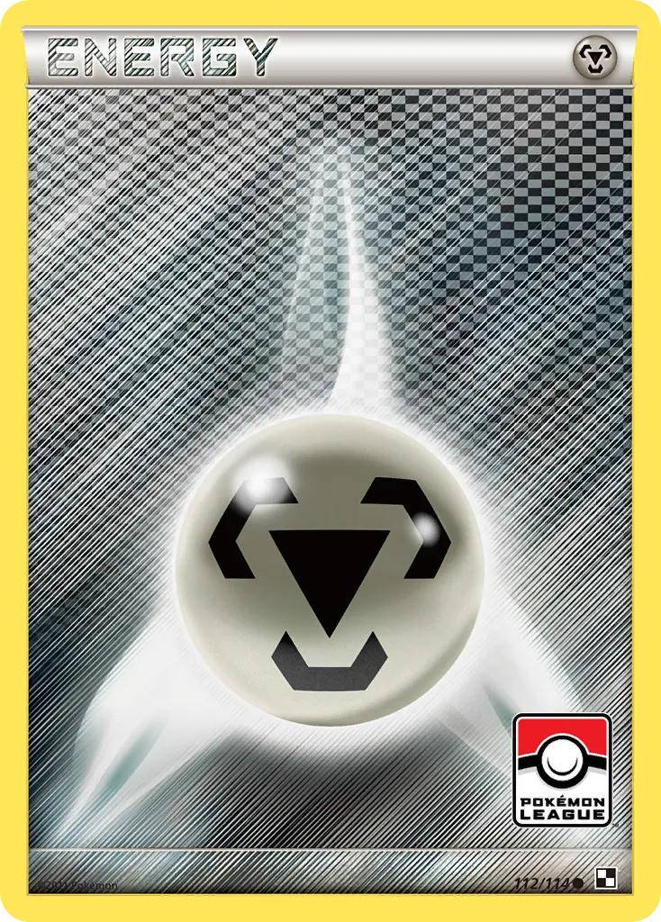 2011 Black & White Metal Energy #112/114 Common card image