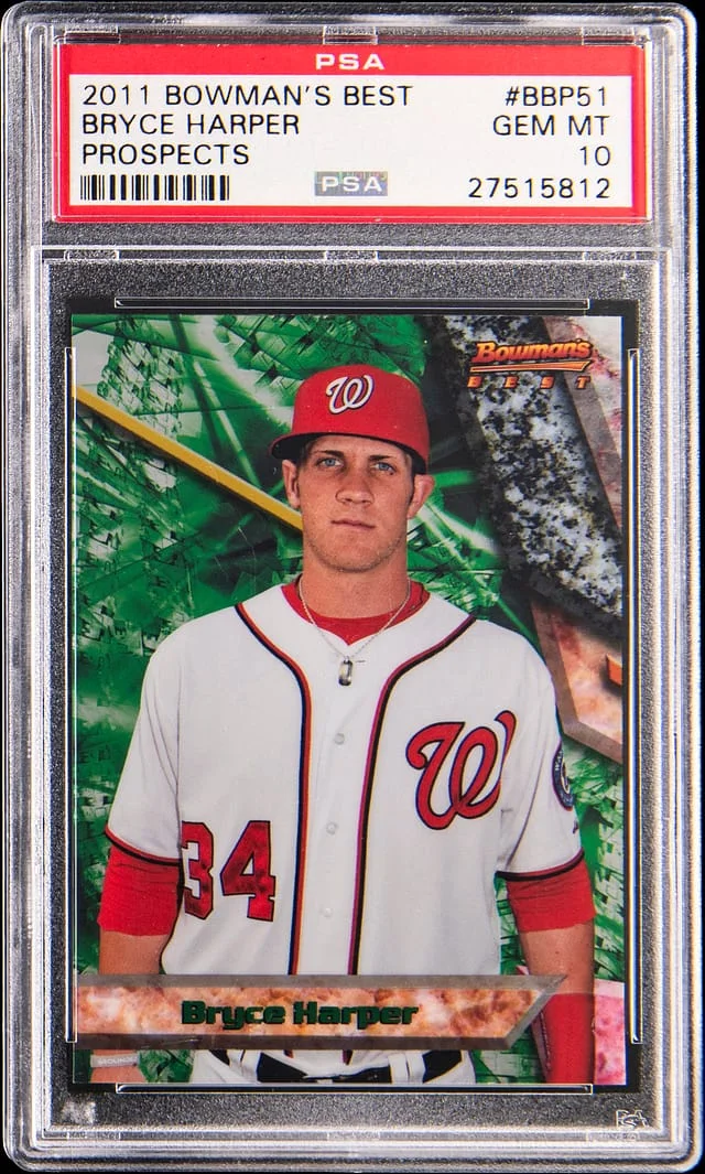 2011 Bowman Best Bryce Harper Prospects #BBP51 card image