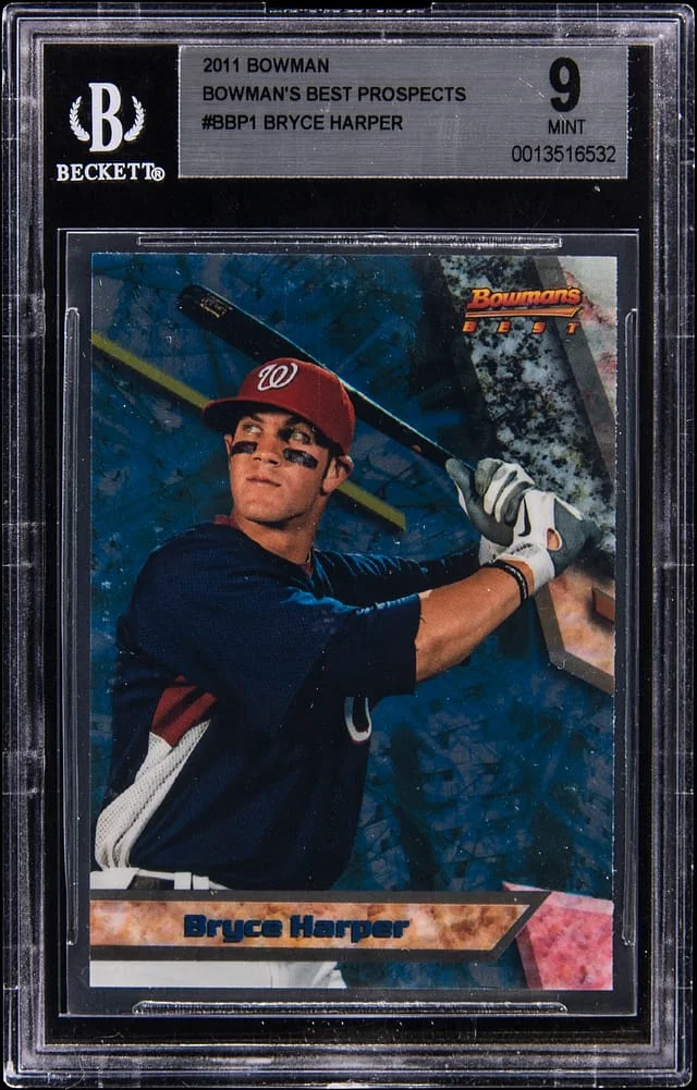 2011 Bowman Bryce Harper Bowman's Best Prospects #BBP1 card image