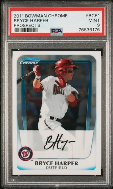 2011 Bowman Chrome Bryce Harper #BCP1 card image