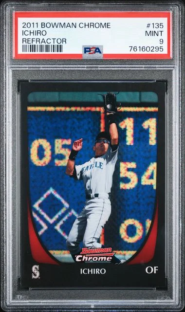 2011 Bowman Chrome Ichiro #135 card image