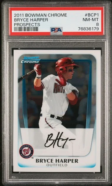 2011 Bowman Chrome Prospects Bryce Harper #BCP1 card image