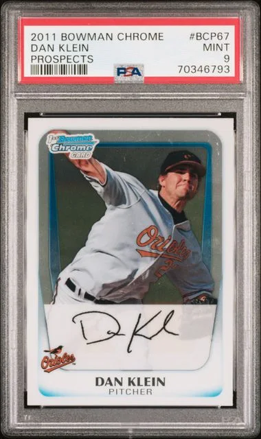 2011 Bowman Chrome Prospects Dan Klein #BCP67 card image
