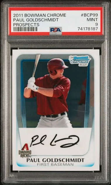 2011 Bowman Chrome Prospects Paul Goldschmidt #BCP99 card image