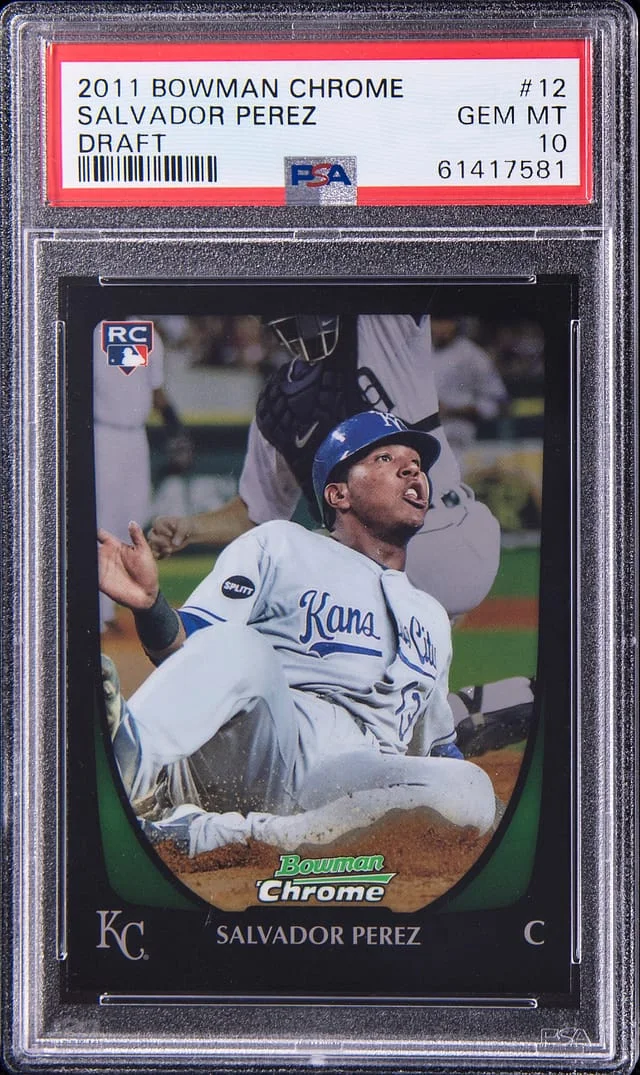 2011 Bowman Chrome Salvador Perez #12 card image