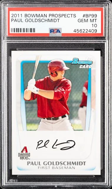 2011 Bowman Paul Goldschmidt Prospects #BP99 card image