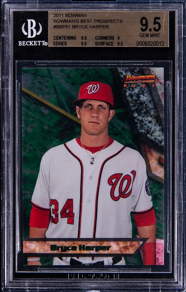 2011 Bowman's Best Bryce Harper Prospects #BBP51 card image