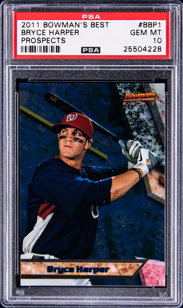 2011 Bowmans Best Prospects Bryce Harper #BBP1 card image