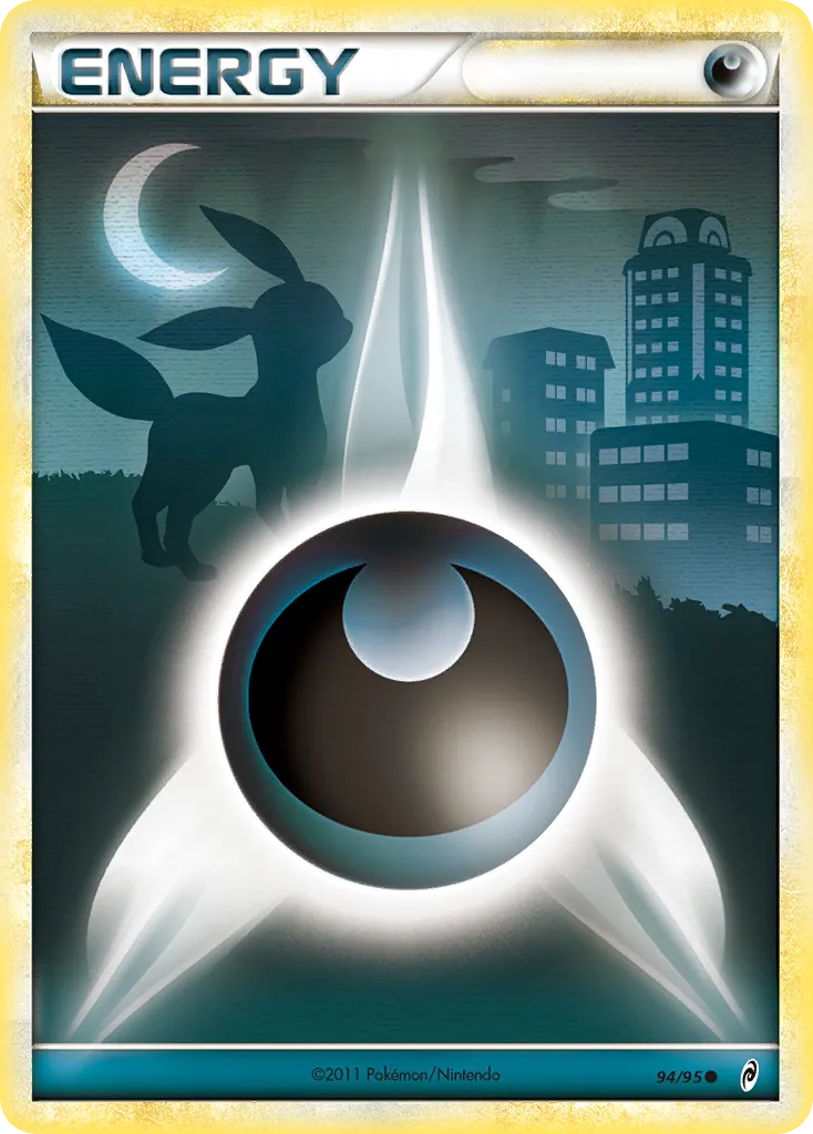 2011 Call of Legends Darkness Energy #94/95 Common card image
