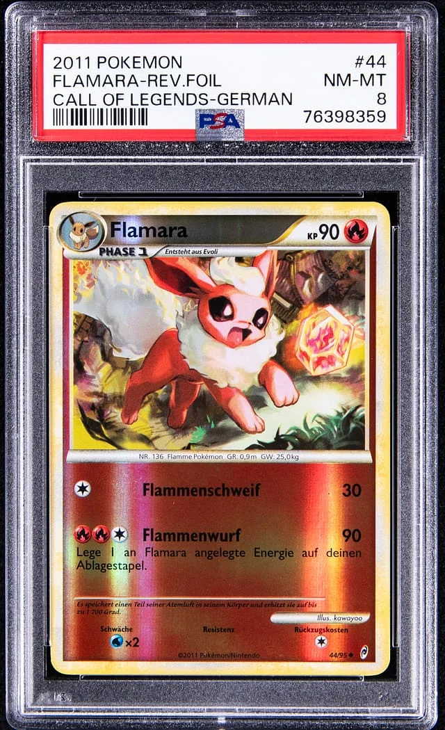 2011 Call of Legends Flamara German Reverse Foil #44 card image
