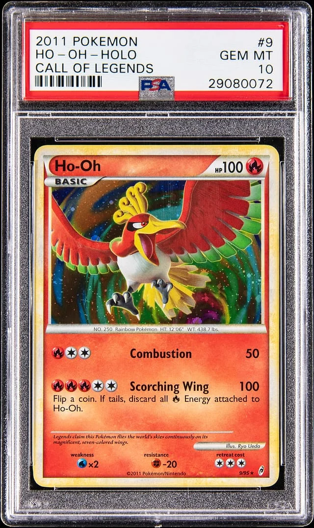 2011 Call of Legends Ho-oh Holo #9 card image