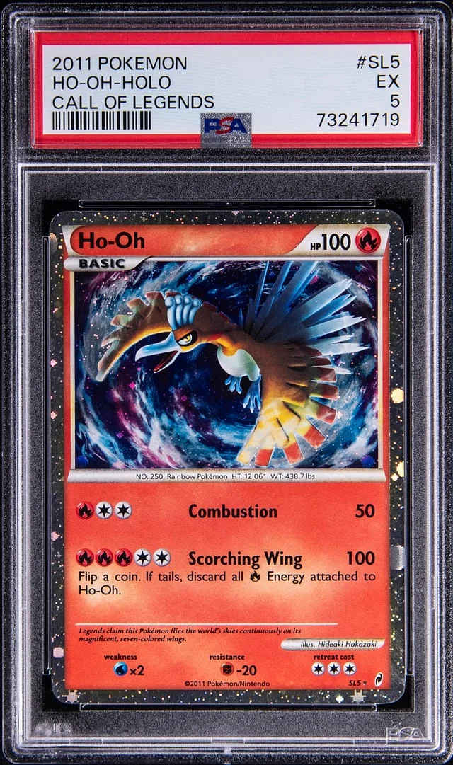 2011 Call of Legends Ho-Oh-Holo #SL5 card image