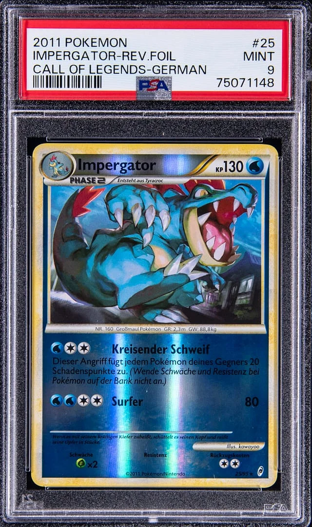 2011 Call of Legends Impergator-Reverse German #25 card image