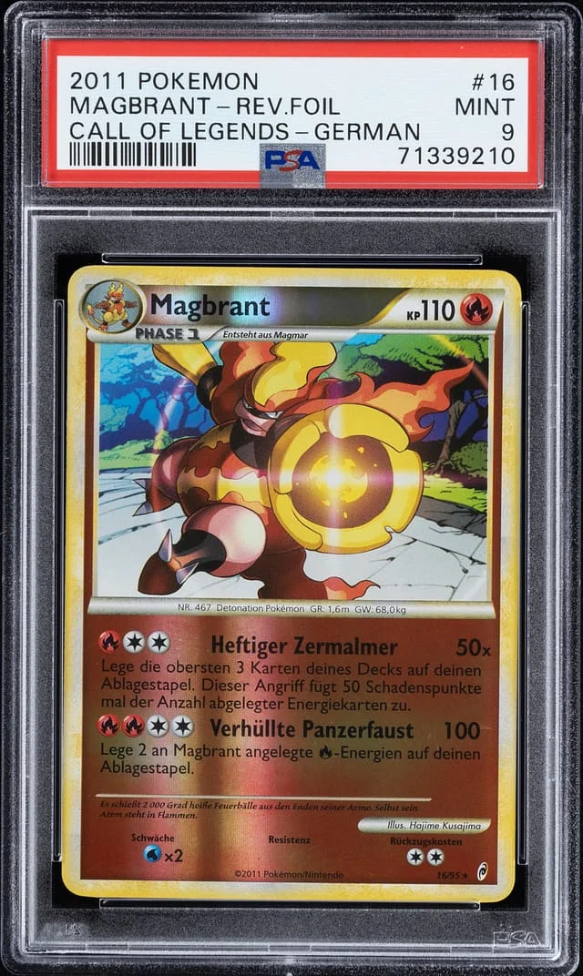 2011 Call of Legends Magbrant German Reverse Foil #16 card image