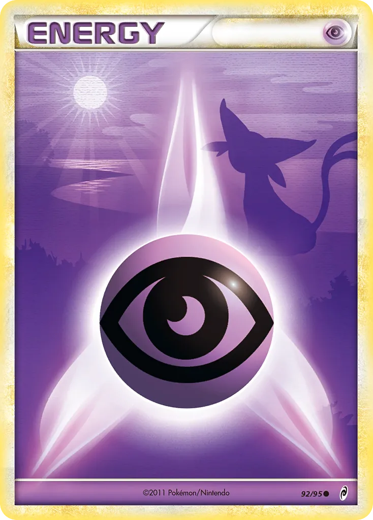 2011 Call of Legends Psychic Energy Common #92/95 Common card image