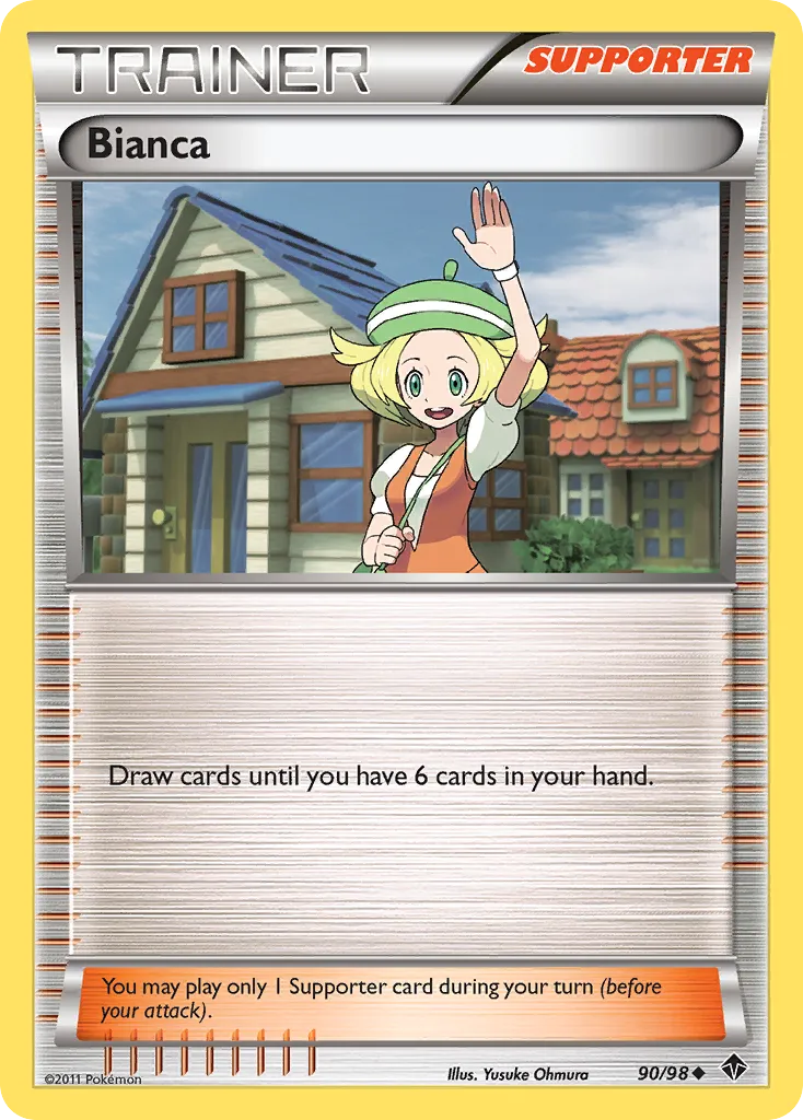 2011 Emerging Powers Bianca Uncommon #90/98 Uncommon card image