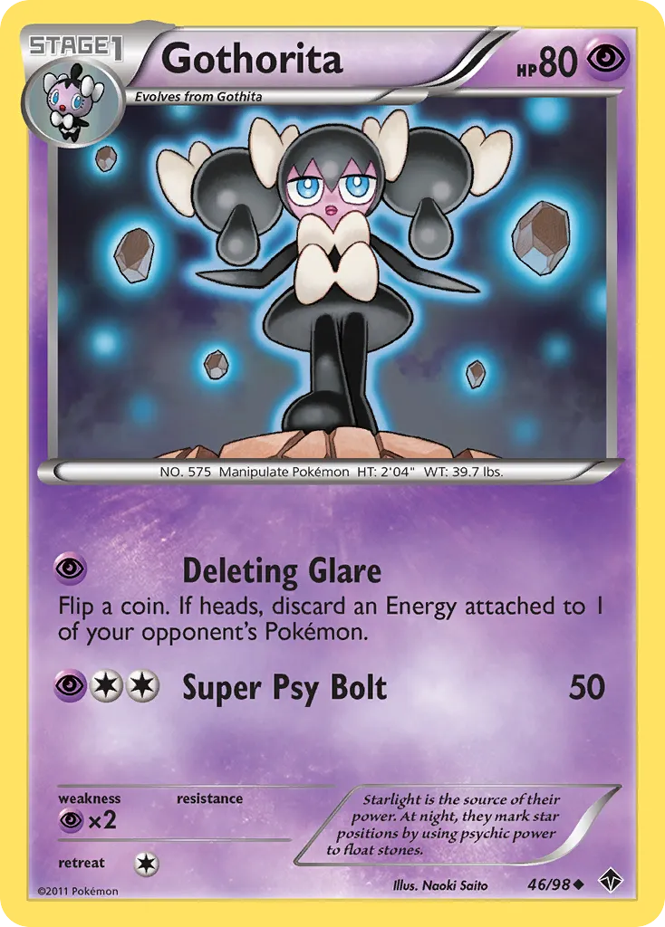 2011 Emerging Powers Gothorita Uncommon #45/98 Uncommon card image