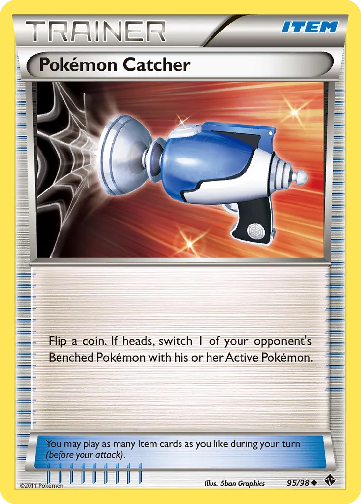2011 Emerging Powers Pokémon Catcher Uncommon #95/98 Uncommon card image