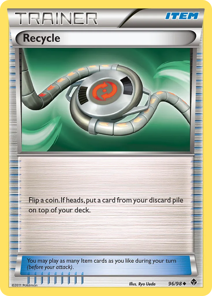 2011 Emerging Powers Recycle Uncommon #96/98 Uncommon card image
