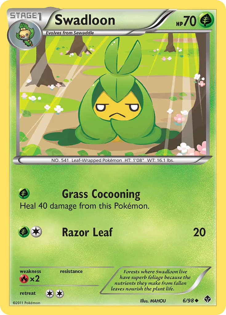 2011 Emerging Powers Swadloon #06/98 Uncommon card image