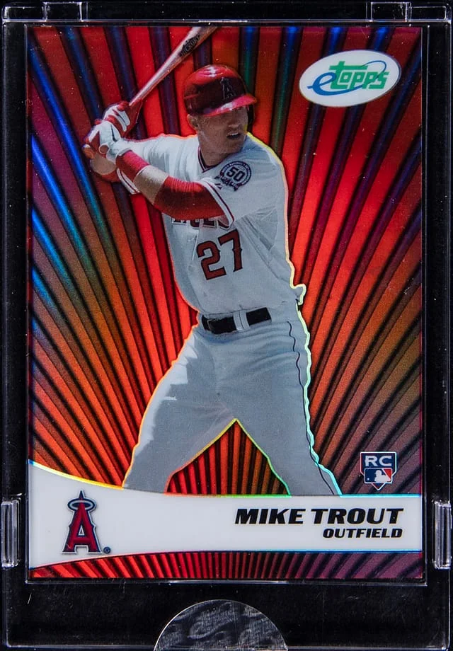 2011 eTopps Mike Trout - Topps Encased #35 card image