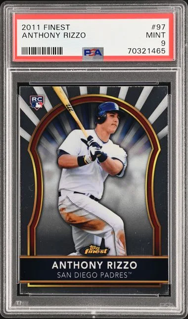 2011 Finest Anthony Rizzo #97 card image