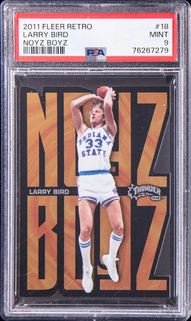 2011 Fleer Retro Larry Bird Noyz Boyz #18 card image