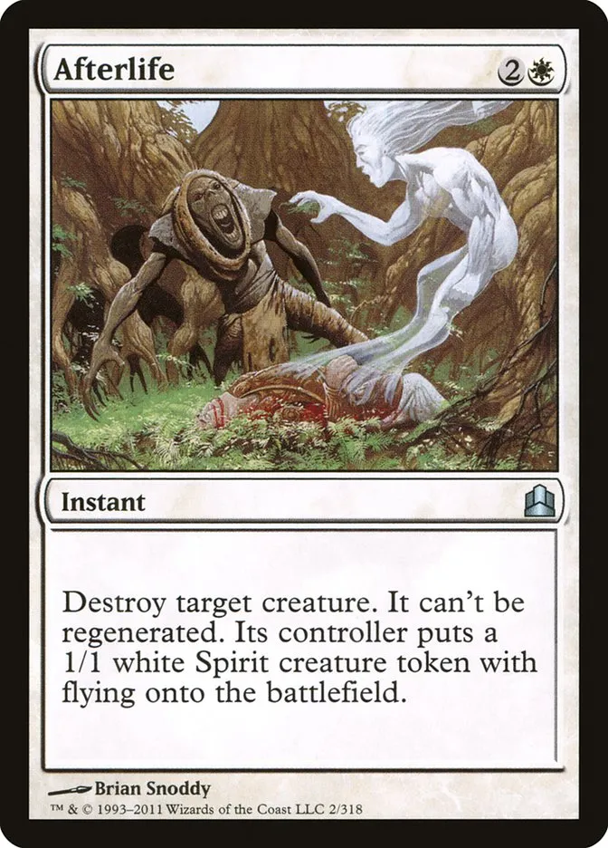 2011 Commander 2011 Afterlife uncommon #2 uncommon card image