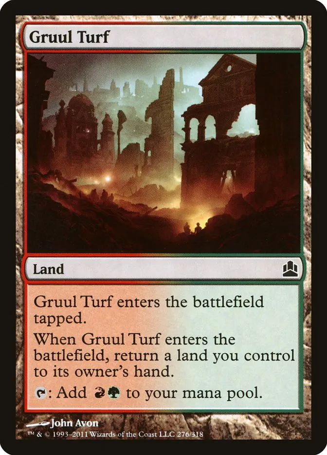 2011 Commander 2011 Gruul Turf #276 common card image
