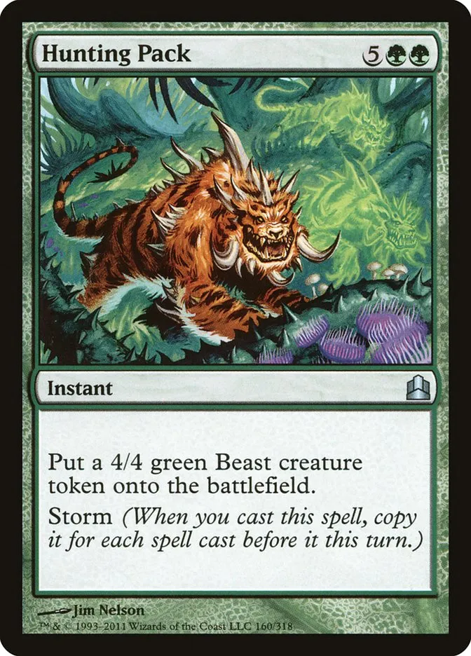 2011 Commander 2011 Hunting Pack uncommon #160 uncommon card image
